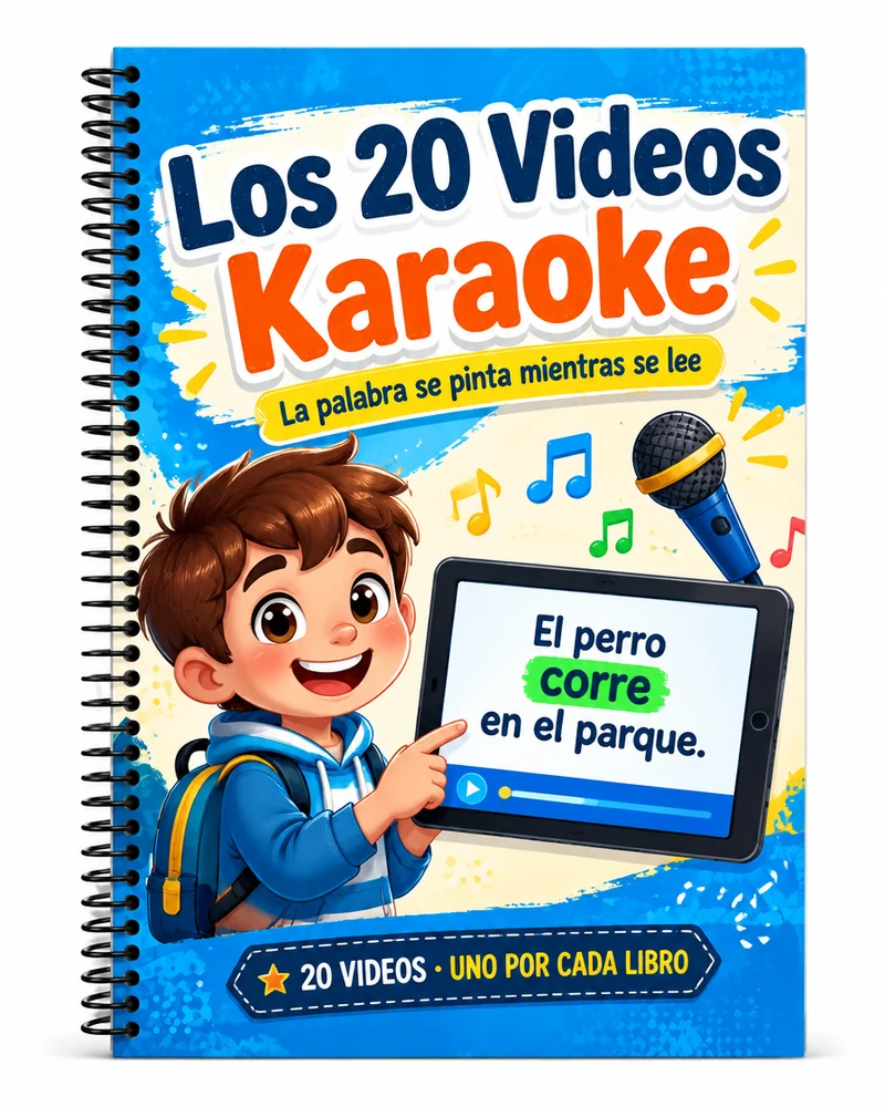 Bono: los 20 videos karaoke, uno por cada libro